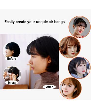 6pcs Self-Adhesive Plastic Hair Rollers for DIY Curly Hairstyle - Pink (3 Sizes) - Buy Online on GoSupps.com