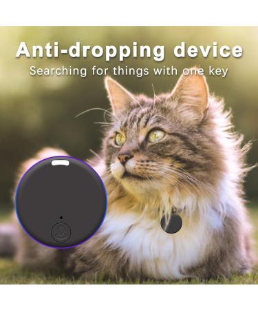 Portable Tracking Bluetooth 5.0 Mobile Key Tracking Smart Anti Loss Device for Pet Cats Dogs Wallet Key Easy to Use Black - Buy Online on GoSupps.com