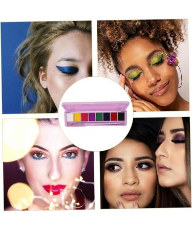 PLAFOPE 1 Set Eyeshadow Palettes Powder Eyeshadow Palette Colored Eyeliner Neon Face Paints 1 count (Pack of 1) Multi - Buy Online on GoSupps.com