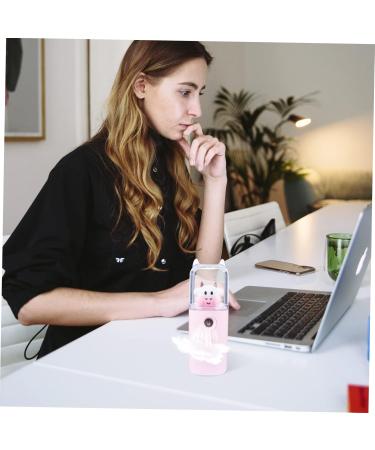 POPETPOP Moisturizer Portable Humidifiers Mini Face Humidifier Moisturizing Humidifier Extend Spray 3.8x3.8x10.8cm Pink - Buy Online on GoSupps.com