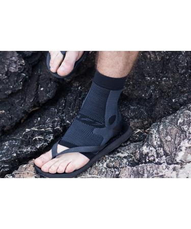 OS1st AF7 Ankle Bracing Sleeve - Stabilizes Weak Ankles Relieves Achilles Tendonitis - Right Medium - International Shipping Available - Buy Online on GoSupps.com