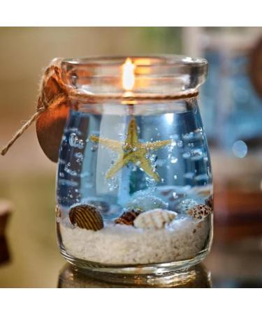 Handmade Ocean Theme Gel Candle | Starfish Scented Candle for Home Decor | Perfect Gift for Meditation & Stress Relief - Buy Online on GoSupps.com