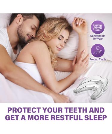 Mouth Guard Night Guard for Grinding Teeth Clear Sports Mouthguard Set Suitable for Fighting Boxing and Other Contact Sports - Adults and Junior - Buy Online on GoSupps.com