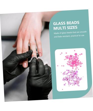 FRCOLOR 9 Boxes Nail Decoration Make Up 3D Accessories Made of Glass - Buy Online on GoSupps.com