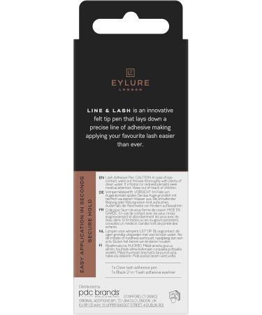 Eylure Line and Lash DUO Kit - Black and Clear Lash Glue - Buy Online on GoSupps.com