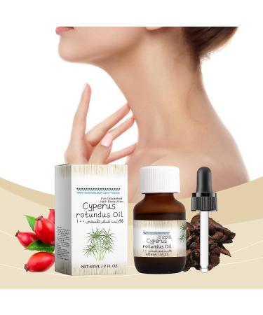  flintronic Flintronic Cyperus Rotundus Oil Natural Organic Moisturizing Nourishing Lightly Scented Hair Growth Inhibitor (2 Pack) (120ml - Buy Online on GoSupps.com