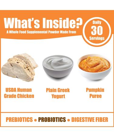 Whole Life Pet Healthy Gut Daily Supplement for Cats | Probiotics with Pumpkin for Digestion & Stool Formation | Easy Mix-in for Food or Hydrating Snack - Buy Online on GoSupps.com