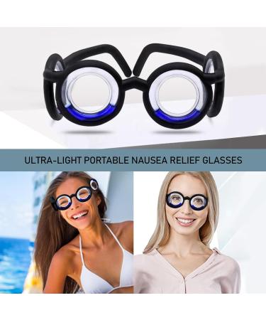 Motion Sickness No More: Anti-Carsickness Glasses for Adults & Kids - Easy Relief from Nausea & Discomfort on The Road(Black) - Buy Online on GoSupps.com