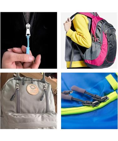 DONQL 30-Piece Black Zipper Handle Replacement Pulls - Nylon Zipper Loops for Clothing Backpacks & Outdoor Sports - Buy Online on GoSupps.com