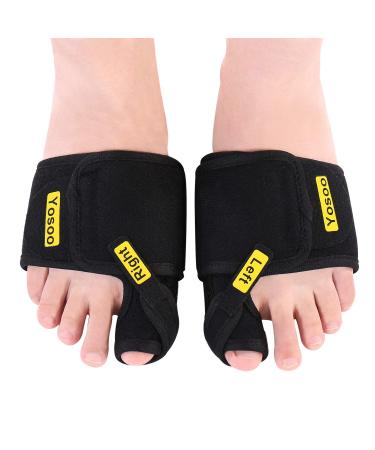 Bunion Splints Toe Correction Splint Toe Correction Straightener Bunion Correctors 1 Pair Adjustable Soft Bunion Splints Brace Big Toe Straighteners Separators