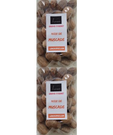 Marque fran aise ind pendante | Petite entreprise familiale | Noix de Muscade Enti re 450g (2x225g) | Le Monopati Grand Format | Origine Madagascar | 100% Naturelle | Sans additifs ni conservateurs