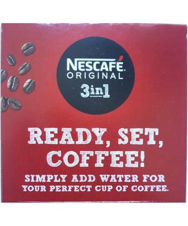 Nescafe 3in1 Original EU Made Instant Coffee Sachets (100 Sachets) - Long Expiry Date - 100 Count - Buy Online on GoSupps.com