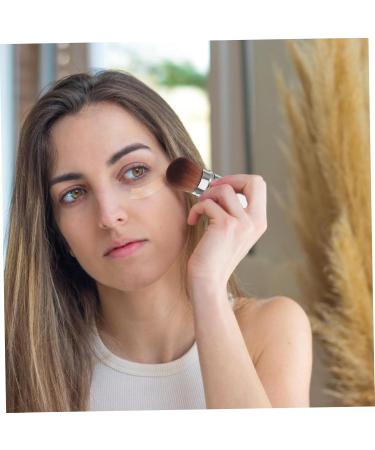 DOITOOL Retractable Powder Brush Makeup Tool Cosmetic Tools Blush Brush Powder Brush for Loose Powder Cosmetic Applicator Travel Artificial Fiber With Cover Telescopic Brush - Buy Online on GoSupps.com