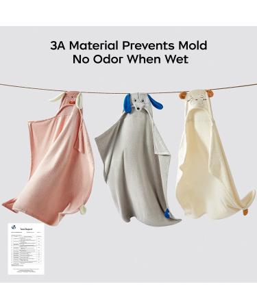 BC BabyCare Thickened Coral Fleece Hooded Baby Bath Towel - Super Absorbent 105x105 cm | Ideal for Newborns & Toddlers - Buy Online on GoSupps.com