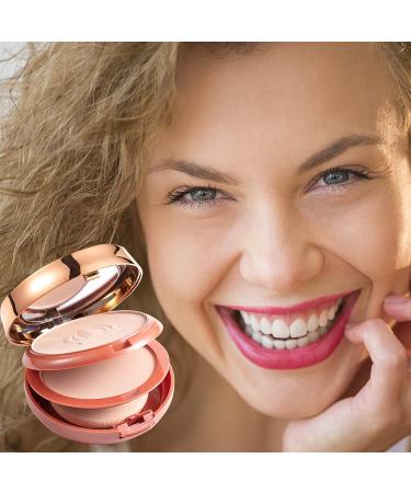higyee Oil Control Facial Pressed Powder Double Layer Long Lasting Finish Mineral Powder Long Lasting Finish Mineral Powder Long Lasting Coverage Foundation for Radiant Natural Natural Skin - Buy Online on GoSupps.com