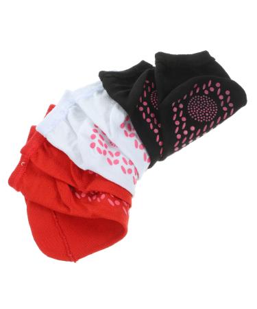 ToddMomy 9 pairs of self -warming socks heated socks women Tourmaline warm clothes for men stocking filler for boys foot warmers socks heating liner electrothermal cotton man