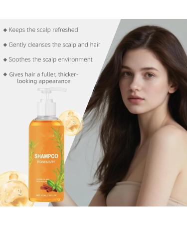  ZHJZGS Rosemary shampoo gentle cleansing formula for full smooth soft and manageable hair suitable for all hair types long-lasting freshness - Buy Online on GoSupps.com