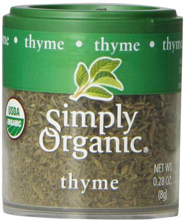 Simply Organic Thyme, 0.28 Oz