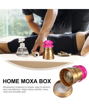 Buy Moxibustion Box Set - Cotton Covers & Copper Moxa Stick Holder | Chinese Traditional Medicine - Buy Online on GoSupps.com