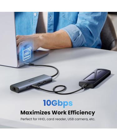 UGREEN USB to Ethernet Adapter - Space Grey - Buy Online on GoSupps.com