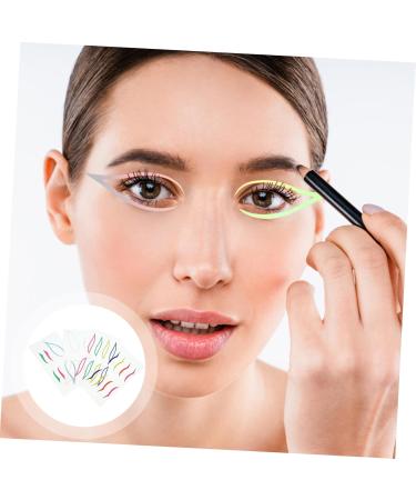 BELLIFFY 4sets Beauty Eyeliner Decal Stage Performance Sticker Reusable Eyeliner Sticker - Buy Online on GoSupps.com