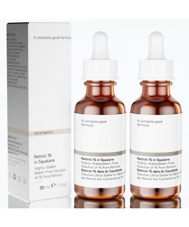 Buy Retinol 1% in Squalane Serum - 30ML Moisturizing Face Serum for Fine Lines & Acne - Best for Dry Skin - Buy Online on GoSupps.com