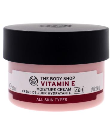 The Body Shop Vitamin-E Moisture Cream for Unisex 1.7 Ounce