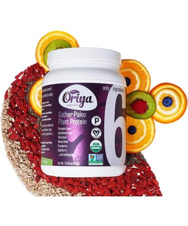 Oriya Organics Protein Plant Gather Paleo - 540g | Pure Vegan Protein Supplement - Buy Online on GoSupps.com