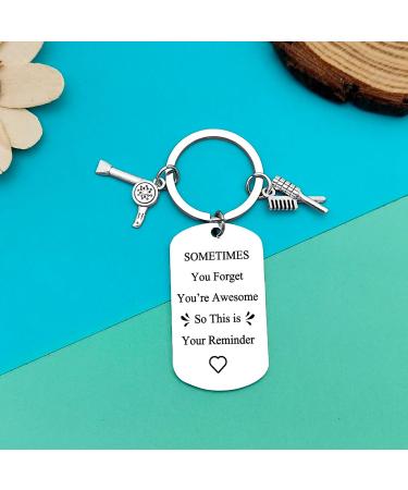 Inspirational Hairdresser Gifts | Keychains & Jewelry for Stylists | Hair School Graduation & Thank You Gifts - Buy Online on GoSupps.com