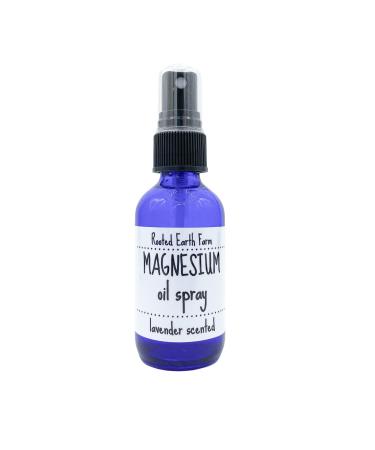 Magnesium Oil Spray - Lavender Scented - 2 oz - Extra Strength - All Natural - Made with Dead Sea Salt