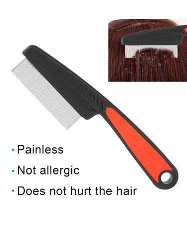 Professional Stainless Steel Lice Comb & Flea Tear Stain Remover | Effective Head Lice & Dandruff Removal - Buy Online on GoSupps.com