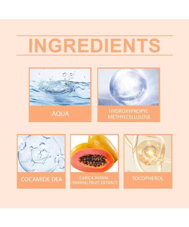  Generisch Papaya Exfoliating Shower Gel with Organic Paya Extract a Pleasant Fruity Scent Brightening and Smoothing Gentle and Fresh Cleansing for Radiant and Soft Skin (2) - Buy Online on GoSupps.com