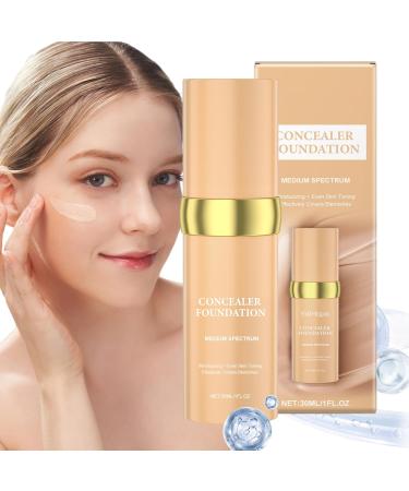 Full Coverage Foundation | 30ml Lightweight Water and Sweat Resistant Stain-Proof | Foundation for Women | For Women and Girls for Days Out Work and Shopping - Buy Online on GoSupps.com