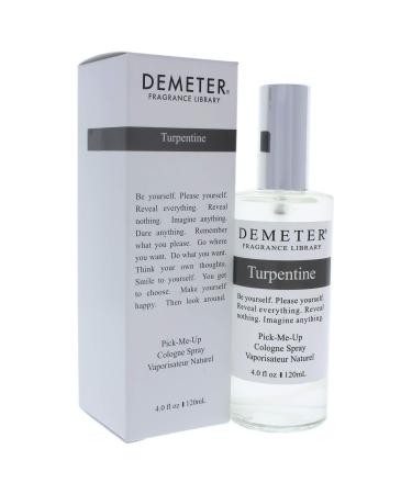 Demeter Cologne Spray Turpentine 4 Ounce Turpentine 1 Count (Pack of 1)