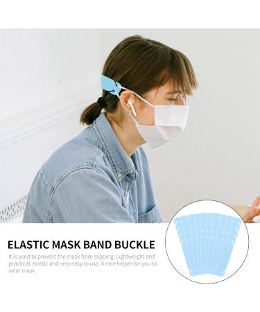 Ipetboom 10-Pack Rope Extension Buckle Ear Pads for DIY Disposable Masks - Durable Ear Hook Extensions & Nail-Resistant Design - Buy Online on GoSupps.com