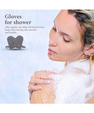 Healeved De Exfoliant Gommage Corporel Portable Fournitures De Bain Mitaines Exfoliantes Grises - Buy Online on GoSupps.com