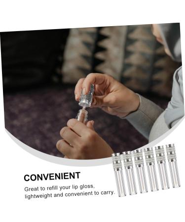 VALICLUD 6pi ces Lot de Tubes de Gloss L vres Vides Plastique Orn s de Strass avec Applicateur Pinceau Personnaliser Soi-m me - Buy Online on GoSupps.com