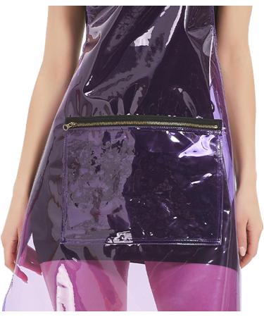 MIKI WELL Hair Stylist Apron - Adjustable Apron with Pockets Purple - Buy Online on GoSupps.com