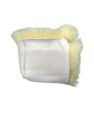 100% Genuine Sheepskin Heel Protector Protect Feet Heels & Elbows Bed & Pressure Sores(Single) 4x2.25x1.5 Inch (Pack of 1) - Buy Online on GoSupps.com