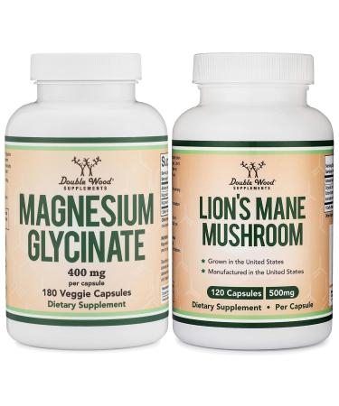 Magnesium Glycinate and Lion's Mane to Support Overall Health and cognition