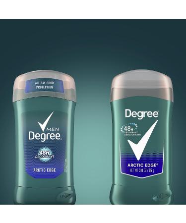 Degree Men Arctic Edge Deodorant 3 oz - 48-Hour Odor Protection - Buy Online on GoSupps.com