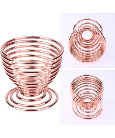 Rose Gold Makeup Puff Holder Gourd Shape Sponge Brush Egg Stand Bracket Durable and Nice - Buy Online on GoSupps.com