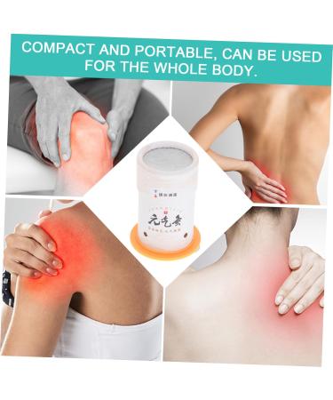 Beaupretty Moxibustion Box - Portable Moxa Burner & Cupping Massage Device | 8.5x5.3cm White - Buy Online on GoSupps.com