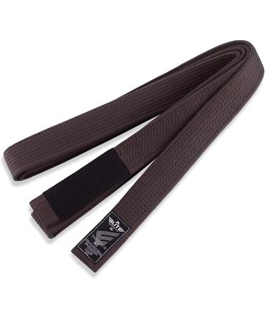 Elite Sports BJJ Belt A3 Brown - Premium Brazilian Jiu Jitsu Belts - Buy Online on GoSupps.com