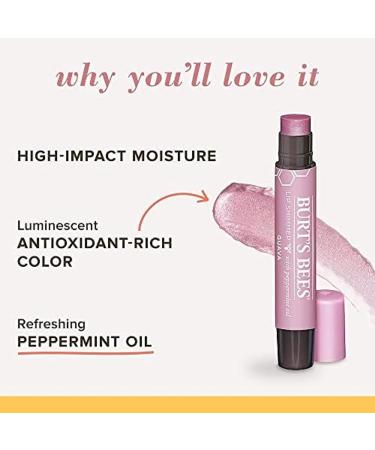 Burt's Bees Lip Shimmer Guava 4-Pack - Moisturizing Lip Makeup | International Shipping Available - Buy Online on GoSupps.com