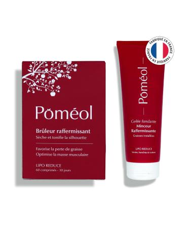 POM OL SLIMMING PACK Firming & Anti-Cellulite Fat Burner Weight Loss and Firmness 30-day Supplement & LipoReduce Slimming Jelly Forskolin Ascophyllum Chili Pepper Vitamin B6 Caffeine