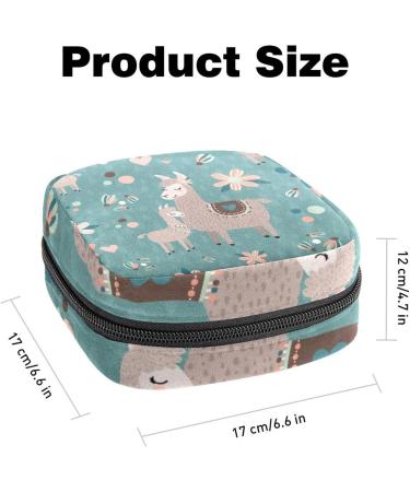 IIYAMA Women's Napkin Storage Bag & Floral Alpaka Menstrual Cup - Portable Storage for Bandages & Menstruation Essentials - Buy Online on GoSupps.com
