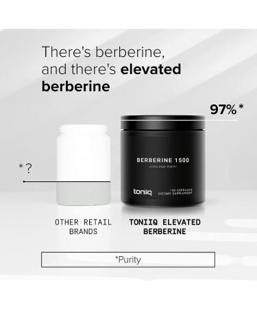 1500mg Berberine HCl from The Himalayas - 97% Pure & Bioavailable - Wild Harvested - 180 Veg Capsules - Buy Online on GoSupps.com