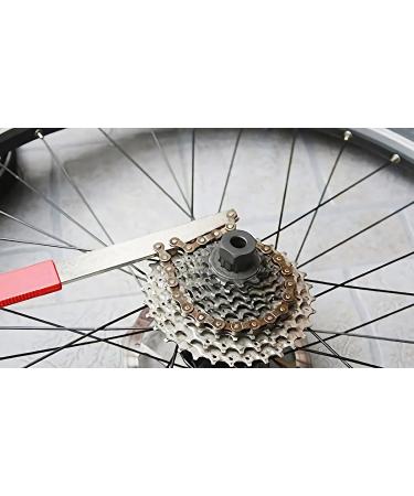 Bike Cassette Removal Tool with Chain Whip and Auxiliary Wrench - Sprocket Remover for Easy Bicycle Maintenance - Buy Online on GoSupps.com