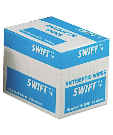 Swift 150910 Antiseptic Wipes 20/BX